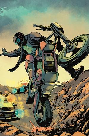 Team America Racing Full Throttle Edition #1 CVR D (ONE SHOT) CVR D JAVIER SALTARES VIRGIN cover
