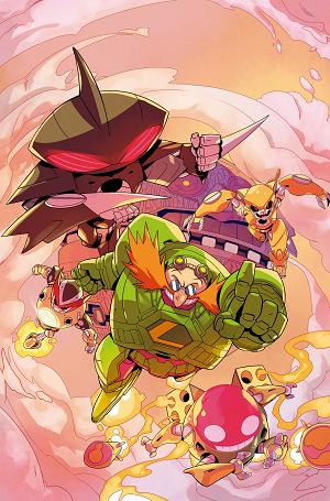 Dc X Sonic The Hedgehog The Metal Legion #3 CVR A PABLO M COLLAR cover