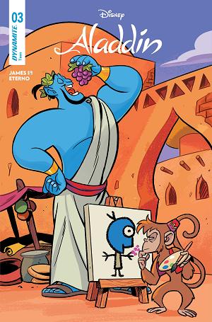 Aladdin #3 CVR B CVR B NATACHA BUSTOS cover