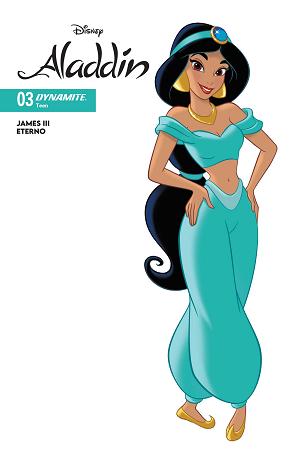 Aladdin #3 CVR C CVR C ANIMATION ART cover