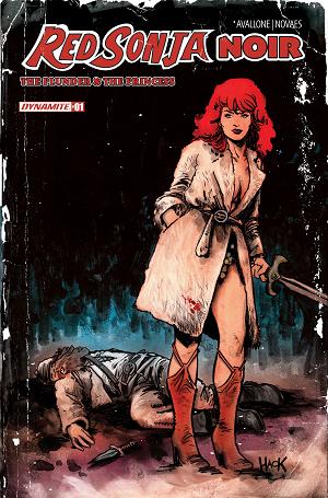 Red Sonja Noir The Plunder And The Princess #1 CVR B (ONE SHOT) CVR B ROBERT HACK cover