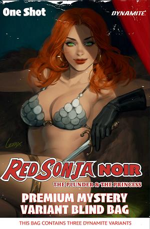 Red Sonja Noir The Plunder And The Princess #1 CVR D (ONE SHOT) CVR D PREMIUM MYSTERY BLIND BAG cover