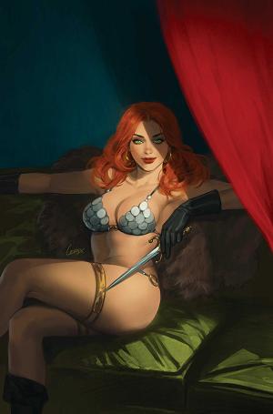 Red Sonja Noir The Plunder And The Princess #1 CVR H (ONE SHOT) CVR H INVC 1:15 LESLEY LEIRIX LI VIRGIN cover