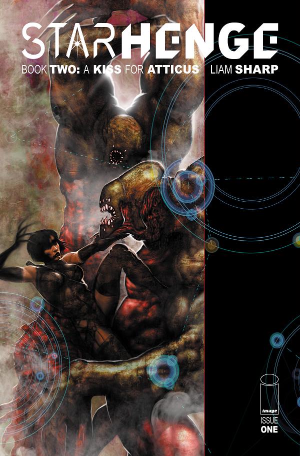 Starhenge Book Two A Kiss For Atticus #1 CVR B (OF 4) CVR B LIAM SHARP cover