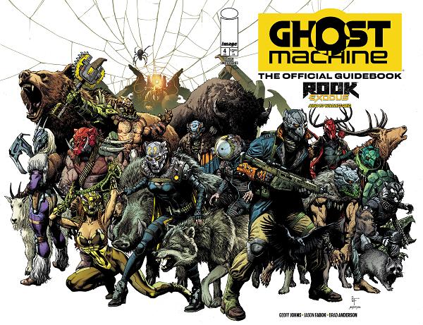Ghost Machine The Official Guidebook #4 CVR A GARY FRANK & BRAD ANDERSON WRAPAROUND cover