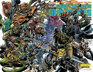 Ghost Machine The Official Guidebook #4 CVR B (OF 5) CVR B BRYAN HITCH & BRAD ANDERSON WRAPAROUND cover