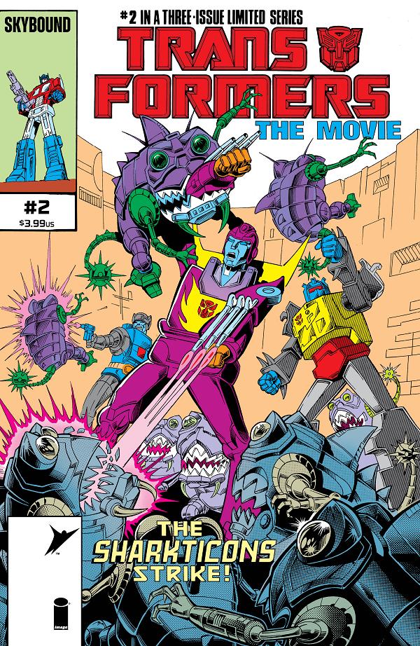 Transformers The Movie 40Th Anniversary Edition #2 CVR B (OF 3) CVR B DON PERLIN & IAN AKIN & BRIAN GARVEY cover