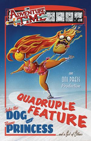 Adventure Time Quadruple Feature #1 CVR D (OF 4) CVR D INC 1:10 ANDY PRICE cover