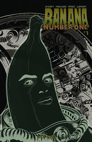 Banana Number One #1 CVR E (ONE SHOT) CVR E MICHAEL ALLRED GLOW IN THE DARK cover