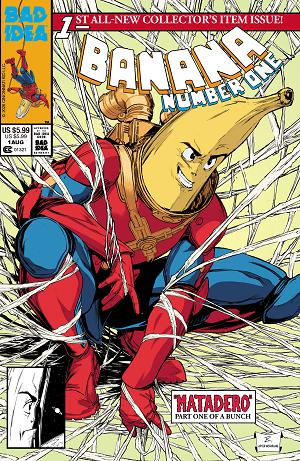 Banana Number One #1 CVR F (ONE SHOT) CVR F INC 1:20 RAYMOND GAY HOMAGE cover