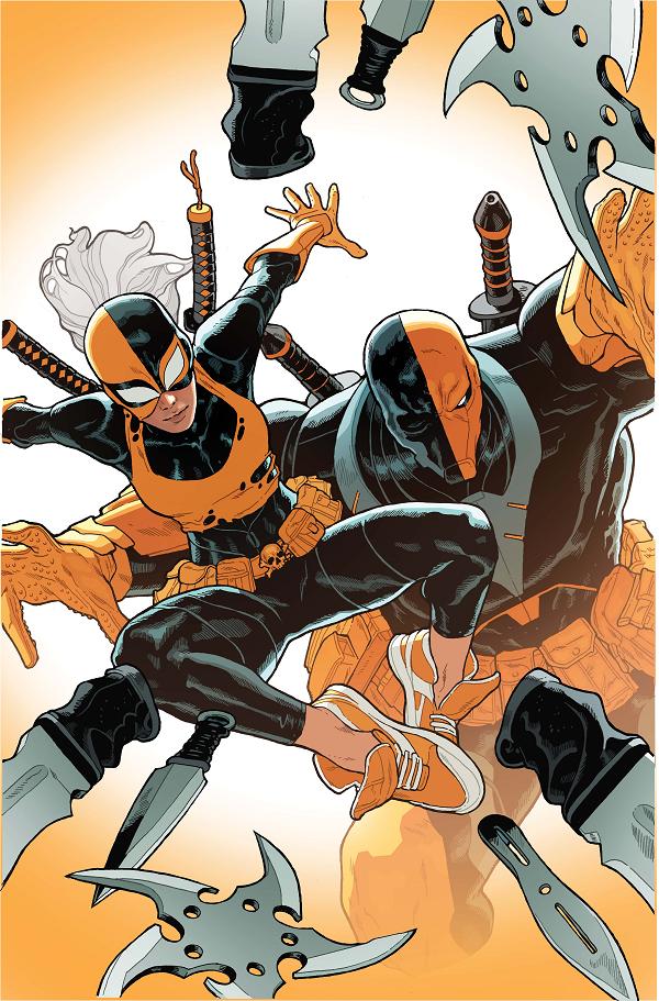 Deathstroke The Terminator #5 CVR B CVR B JEFF SPOKES CARD STOCK cover