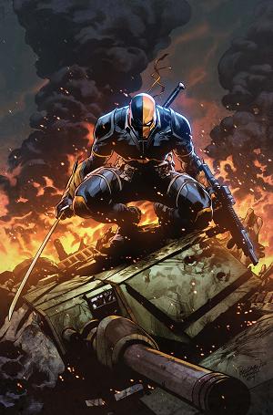 Deathstroke The Terminator #5 CVR D CVR D CARLO PAGULAYAN CARD STOCK cover