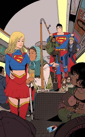 Superman Unlimited #15 CVR B CVR B ZOE THOROGOOD CARD STOCK cover