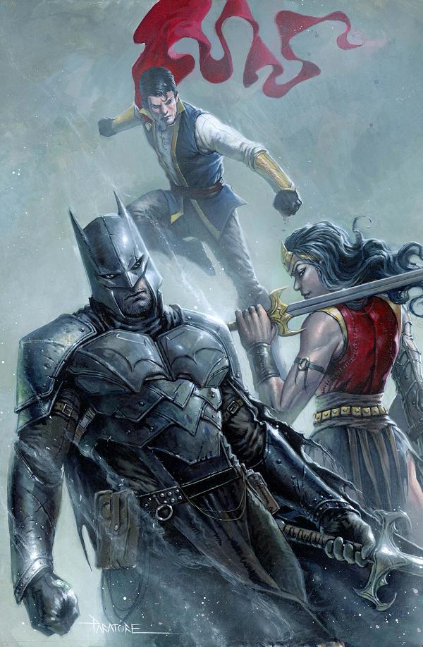Dark Knights Of Steel Ii #1 CVR C (OF 12) CVR C DAVIDE PARATORE CARD STOCK cover