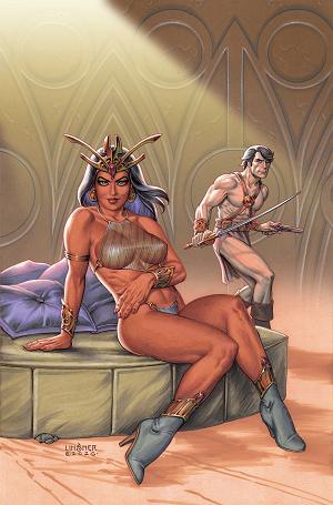 Altered States Warlords #2 CVR F CVR F JOSEPH MICHAEL LINSNER LTD VIRGIN cover