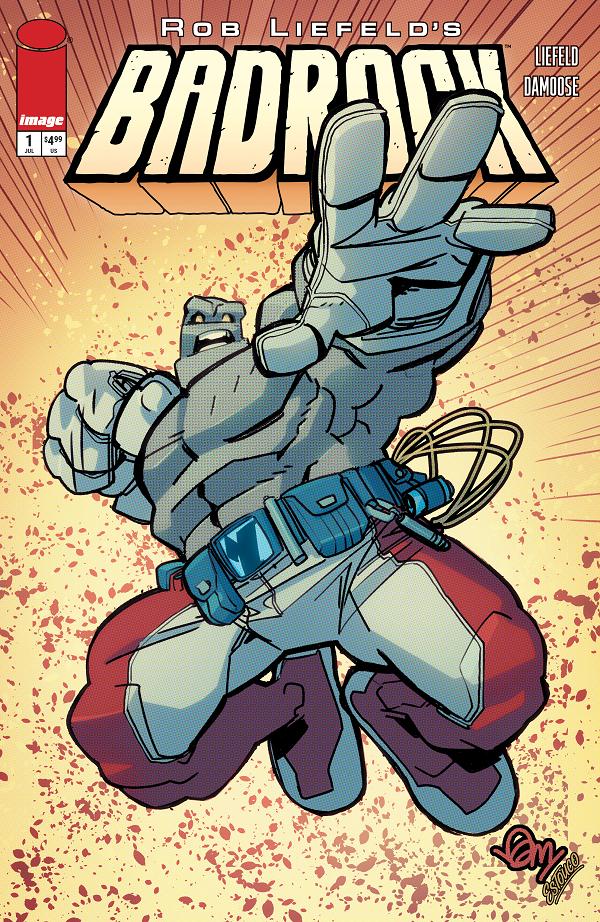 Badrock #1 CVR A SETH DAMOOSE cover