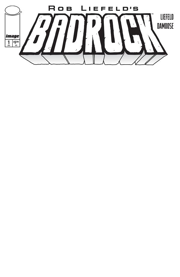 Badrock #1 CVR F CVR F BLANK SKETCH cover