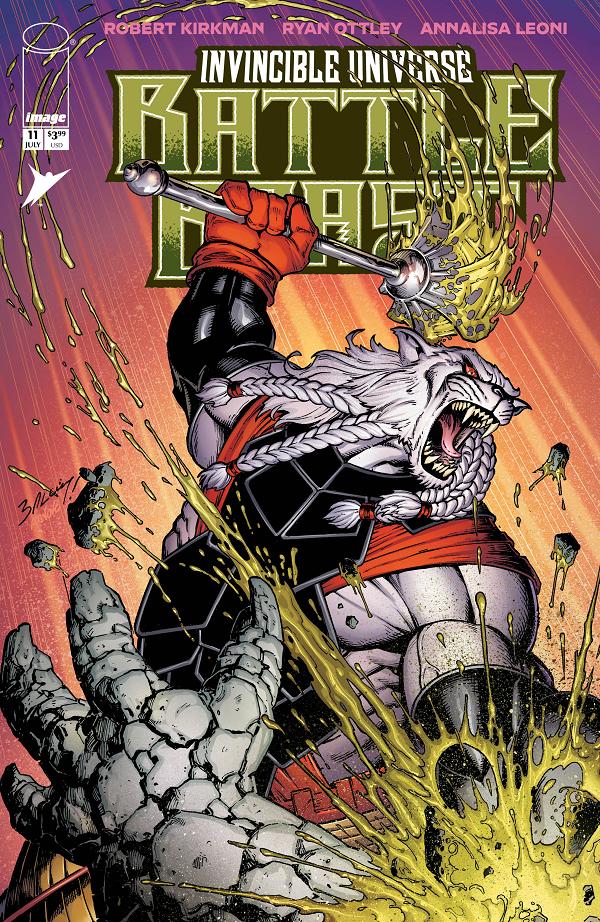 Invincible Universe Battle Beast #11 CVR B CVR B MARK BAGLEY & RICHARD ISANOVE cover