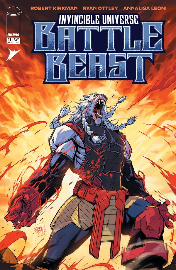 Invincible Universe Battle Beast #11 CVR E CVR E INC 1:50 HICHAM HABCHI cover