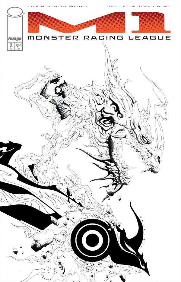 M1 Monster Racing League #2 CVR C CVR C INC 1:25 JAE LEE cover