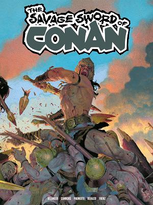 Savage Sword Of Conan #15 CVR B CVR B ESAD RIBIC cover