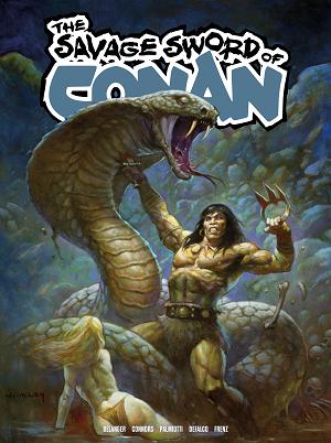 Savage Sword Of Conan #15 CVR C CVR C ALEX HORLEY FOIL cover