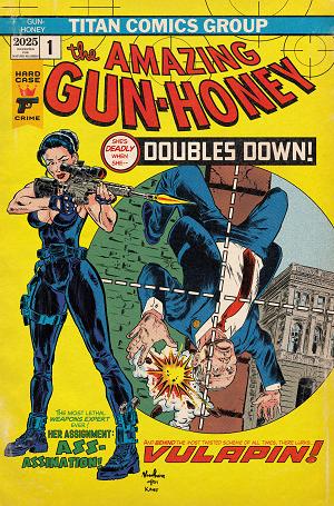 Gun Honey Doubles Down #2 CVR G (OF 4) CVR G NUNO PEREIRA HOMAGE cover