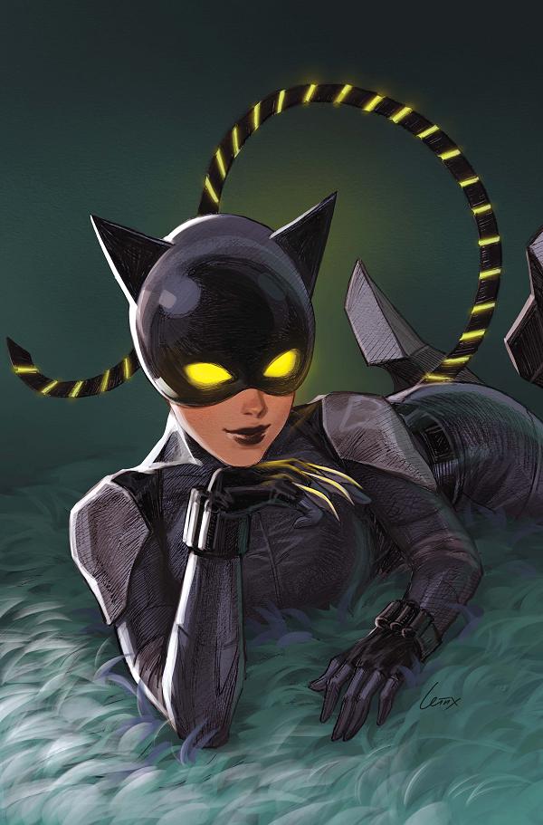 Absolute Catwoman #2 CVR B (OF 6) CVR B LESLEY LEIRIX LI CARD STOCK cover