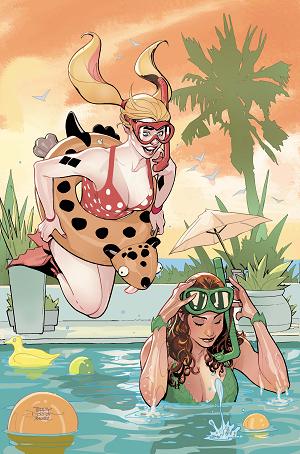Harley Quinn #64 CVR C CVR C TERRY DODSON & RACHEL DODSON CARD STOCK cover