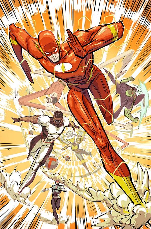 Flash #35 CVR B CVR B RILEY ROSSMO CARD STOCK cover