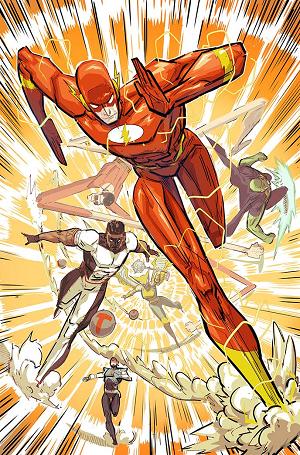 Flash #35 CVR B CVR B RILEY ROSSMO CARD STOCK cover