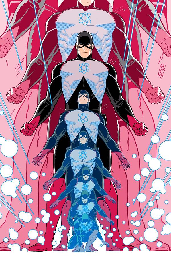 Justice League Unlimited #21 variant cover by Bruno Redondo