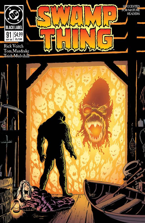 Swamp Thing 1989 #4 CVR A RICK VEITCH (MR) cover