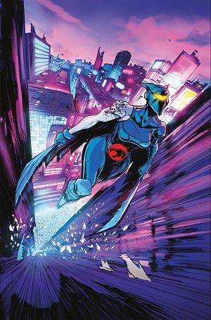Thundercats X Silverhawks Thunderhawks #4 CVR J CVR J INC 1:20 DAVID COUSENS VIRGIN cover