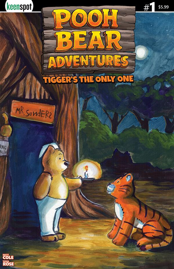 Pooh Bear Adventures Tiggers The Only One #1 CVR A TESSA ROSE cover