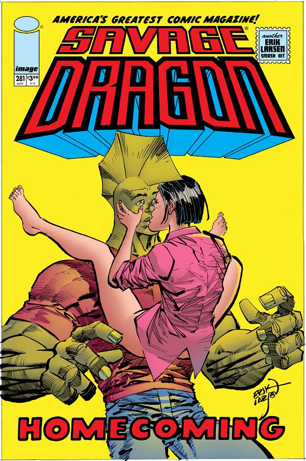 Savage Dragon #281 CVR A ERIK LARSEN (MR) cover