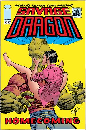 Savage Dragon #281 CVR A ERIK LARSEN (MR) cover
