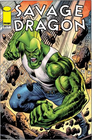 Savage Dragon #281 CVR C CVR C BRYAN HITCH cover