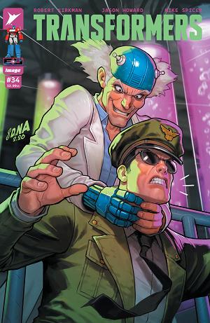Transformers #34 CVR A DAVID NAKAYAMA cover