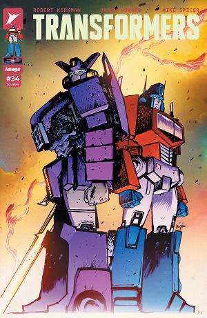 Transformers #34 CVR B CVR B DANIEL WARREN JOHNSON & MIKE SPICER cover