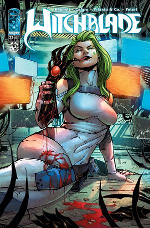 Witchblade #23 CVR A GIUSEPPE CAFARO & ARIF PRIANTO (MR) cover