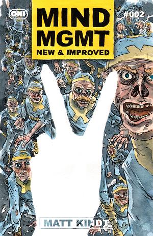 Mind Mgmt New & Improved #2 CVR B CVR B JASPER JUBENVILL cover