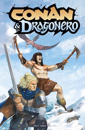 Conan And Dragonero #3 CVR B (OF 7) CVR B LORENZO NUTI cover