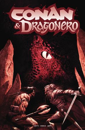Conan And Dragonero #3 CVR C (OF 7) CVR C MAX VON FAFNER FOIL cover