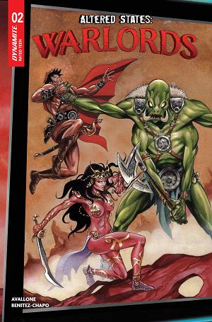 Altered States Warlords #2 CVR B CVR B MIKE ROOTH cover