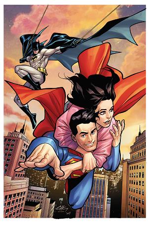 Batman Superman Worlds Finest 2026 Annual #1 CVR C (ONE SHOT) CVR C CLAYTON HENRY CARD STOCK cover