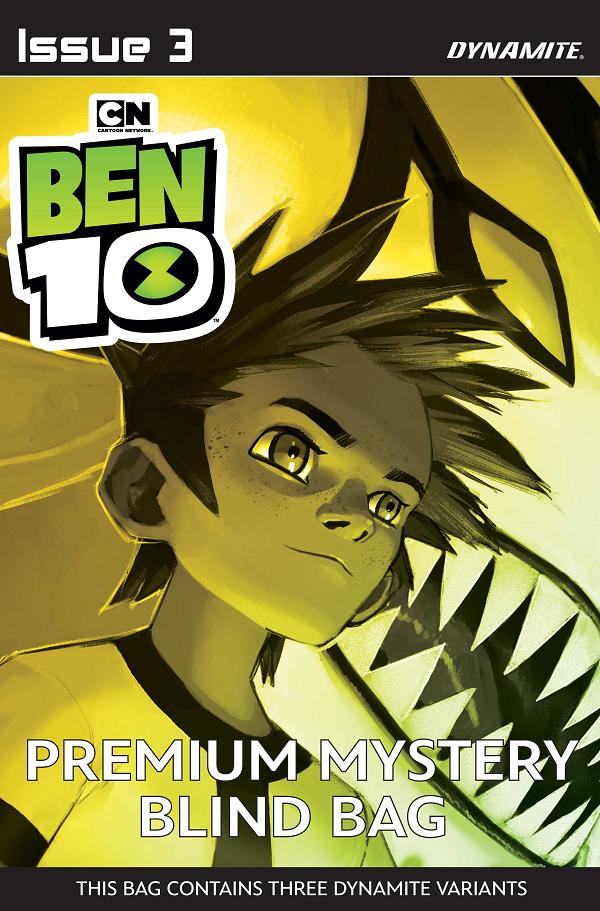 Ben 10 #3 variant cover by Blind Bag