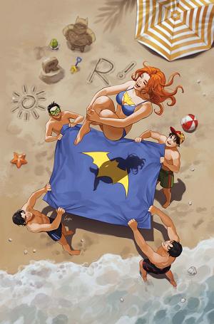 Dcs Hawk-Girl Summer #1 CVR B (ONE SHOT) CVR B LESLEY LEIRIX LI CARD STOCK cover