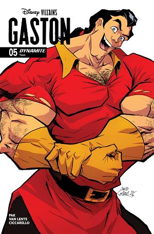 Disney Villains Gaston #5 CVR D CVR D DAVID COUSENS cover