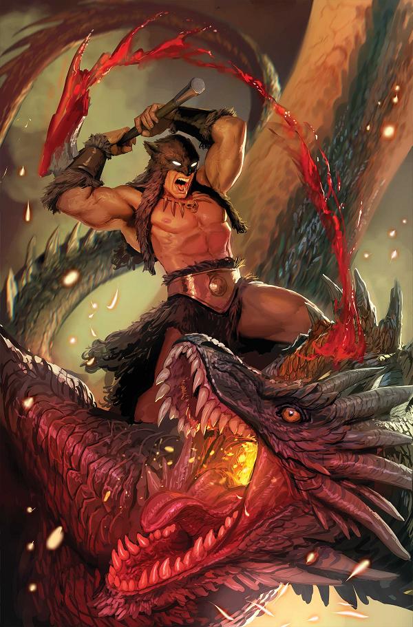 Fire And Ice Darkwolf #1 variant cover by Stjepan Sejic